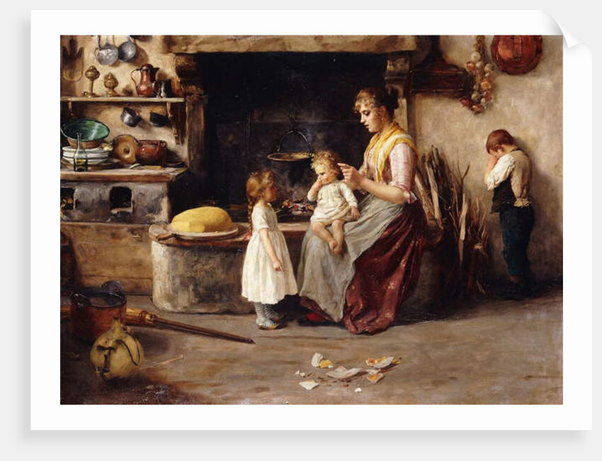 In Castigo, 1899 by Stefano Novo