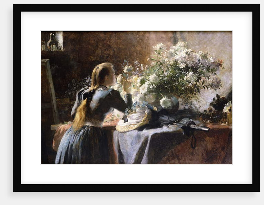 Visiting the Studio by Frans Mortelmans