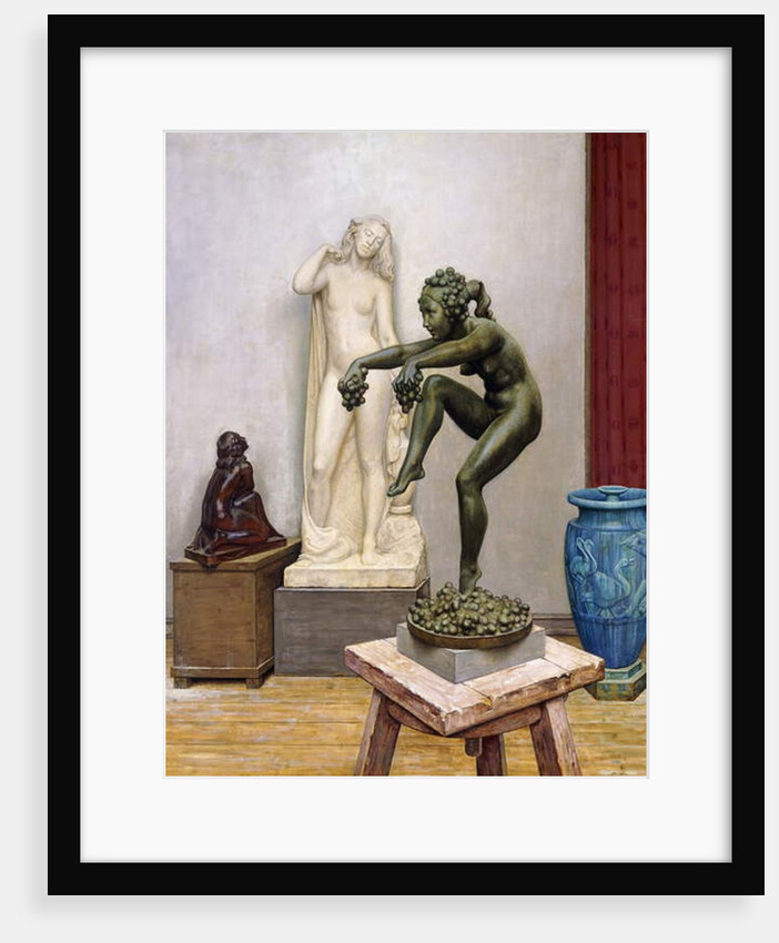 A Sculptor's Studio by Wilhelm Andersen