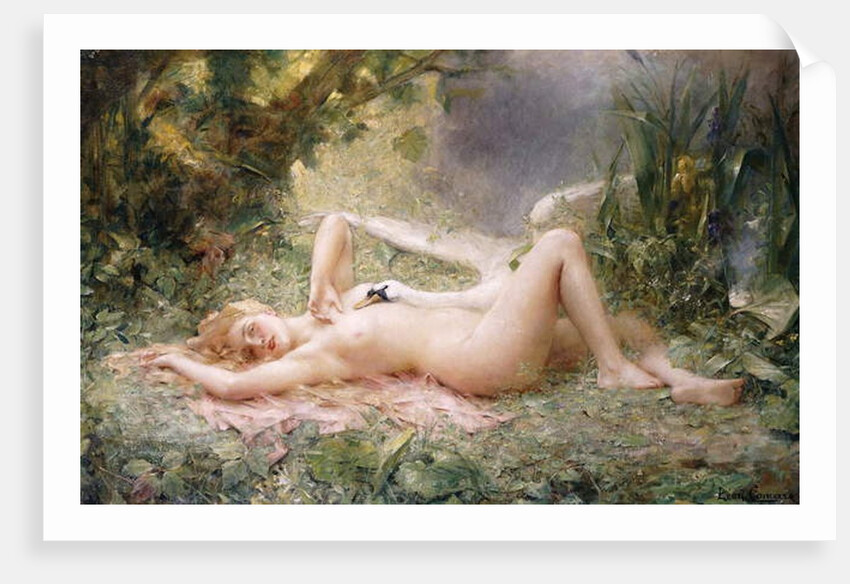 The Triumph of the Swan; Le Triomphe de Cygne by Leon Francois Comerre