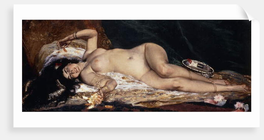 An Odalisque by Ferdinand Roybet