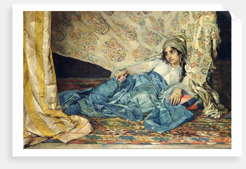 An Odalisque by Jose Cala y Moya