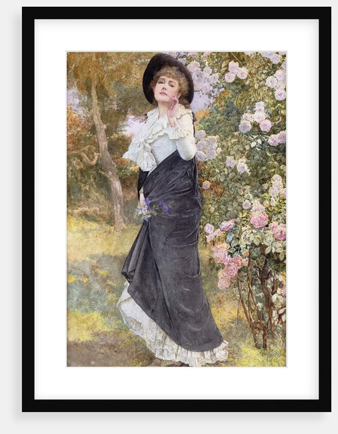 Rose Blossom Time, 1891 by Marcus Stone