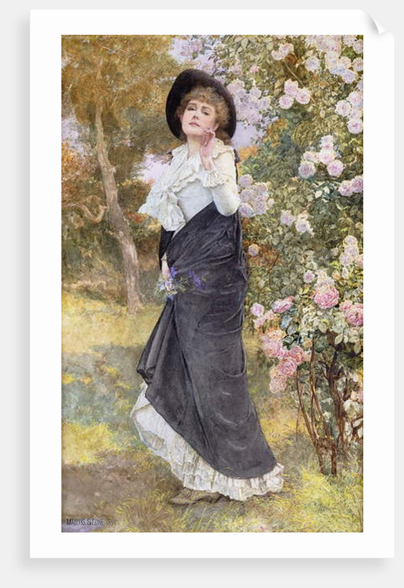 Rose Blossom Time, 1891 by Marcus Stone