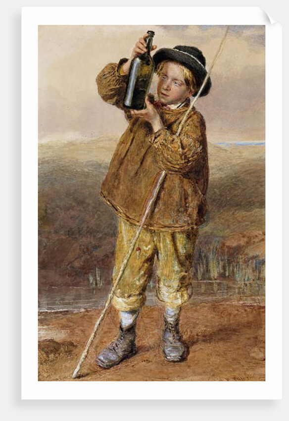 The Young Angler by William Henry Hunt