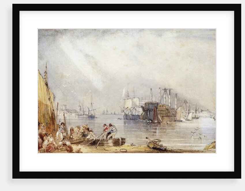 Portsmouth Harbour from Gosport by George Sidney Shepherd