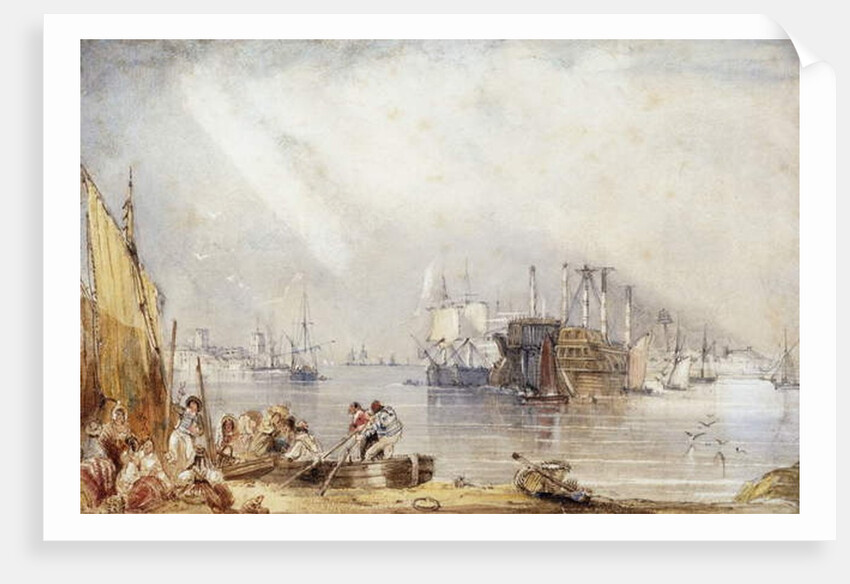 Portsmouth Harbour from Gosport by George Sidney Shepherd
