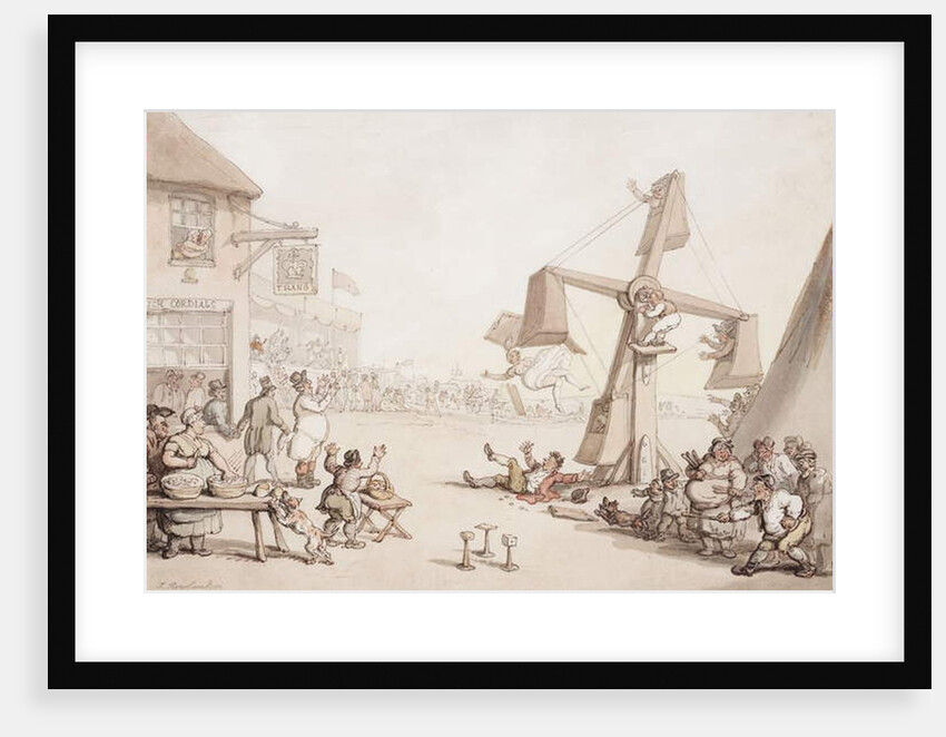 Figures at a Fair, 1803 by Thomas Rowlandson