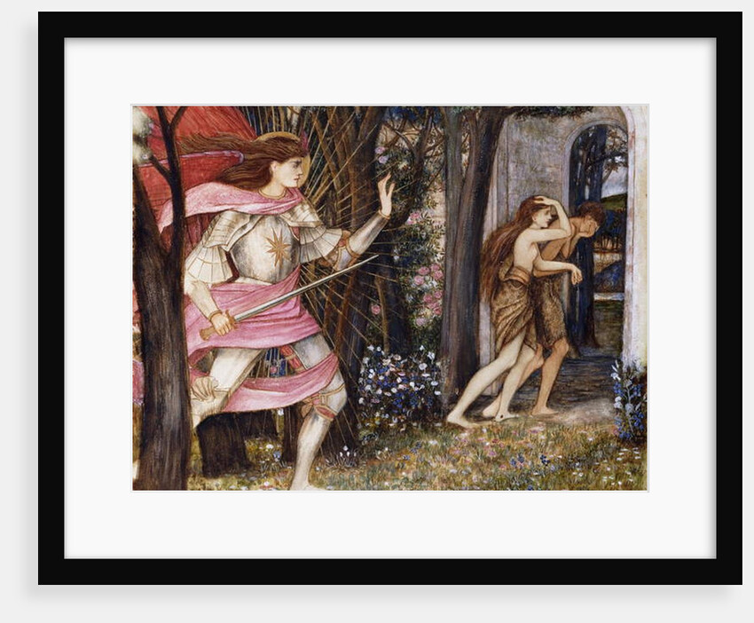 The Expulsion from the Garden of Eden, c.1877 by John Roddam Spencer Stanhope