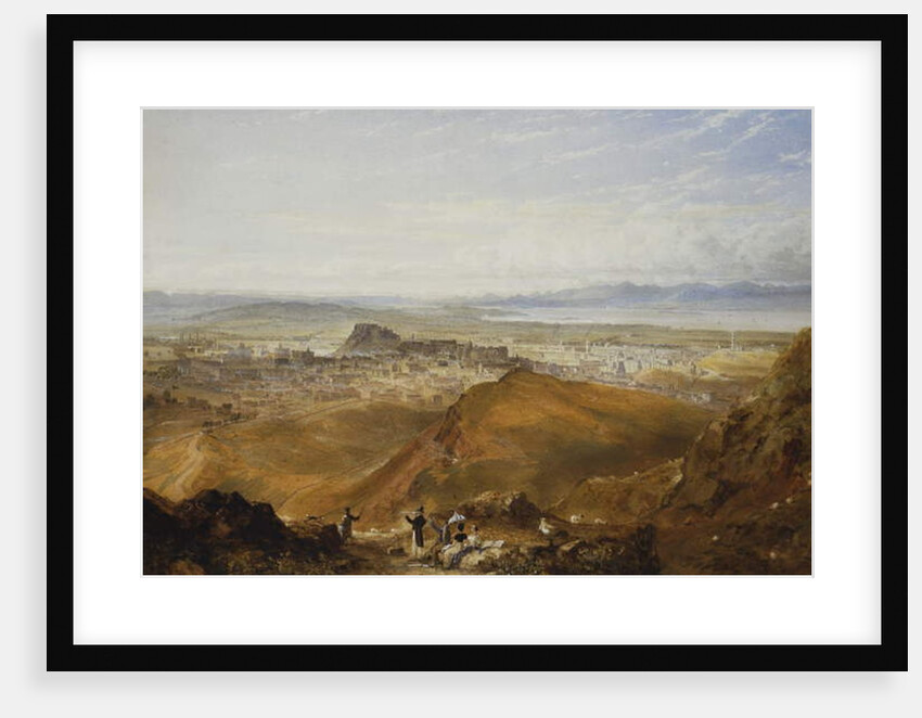 Edinburgh from Arthur's Seat by Hugh William Williams