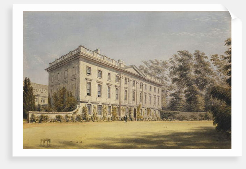 Corpus Christi College, Oxford, by William (1789-1862) Turner