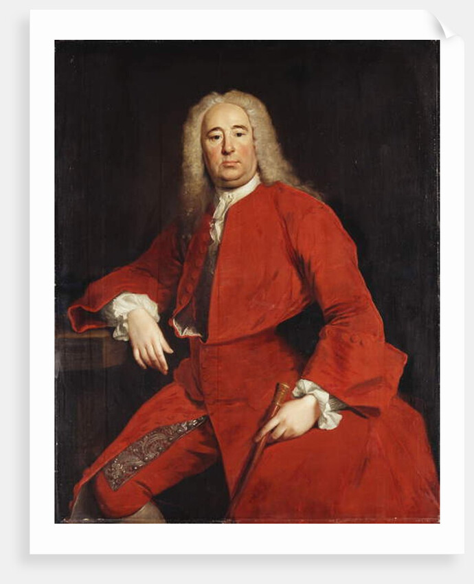 Portrait of a Gentleman, traditionally identified as George Frederick Handel, 1740 by Allan Ramsay