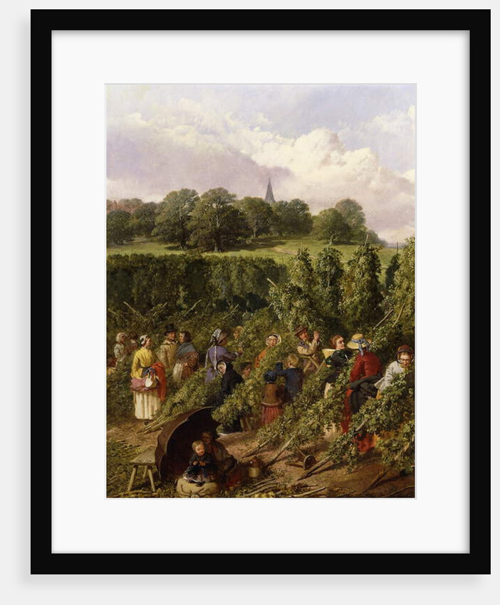 The Hop Pickers, 1855 by John Frederick Herring Snr