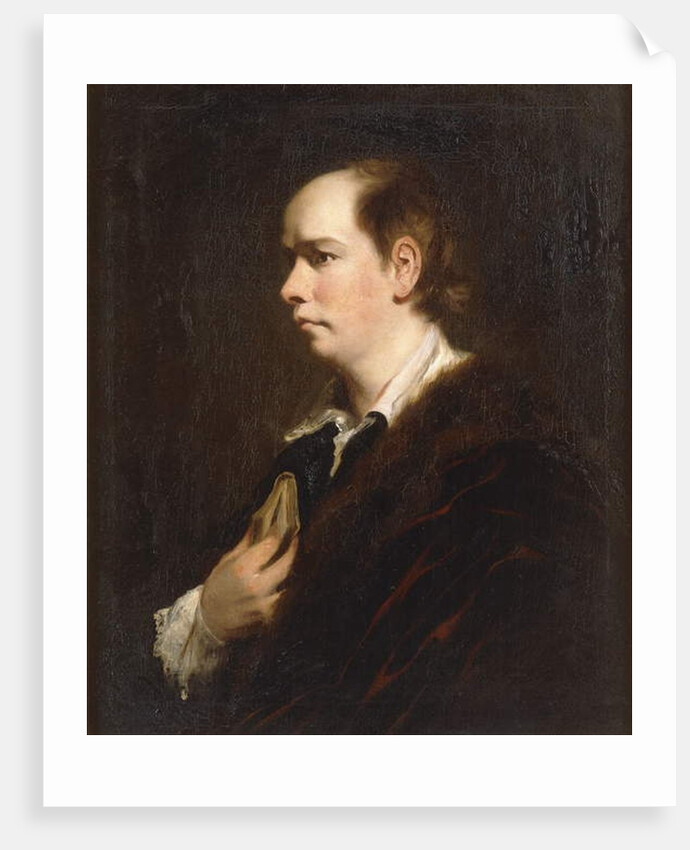 Portrait of Oliver Goldsmith by Joshua Reynolds