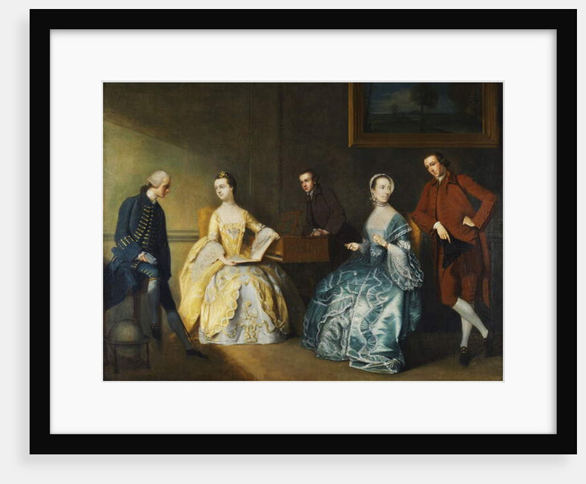 A Group Portrait of the Chambers Family by John Thomas Seton