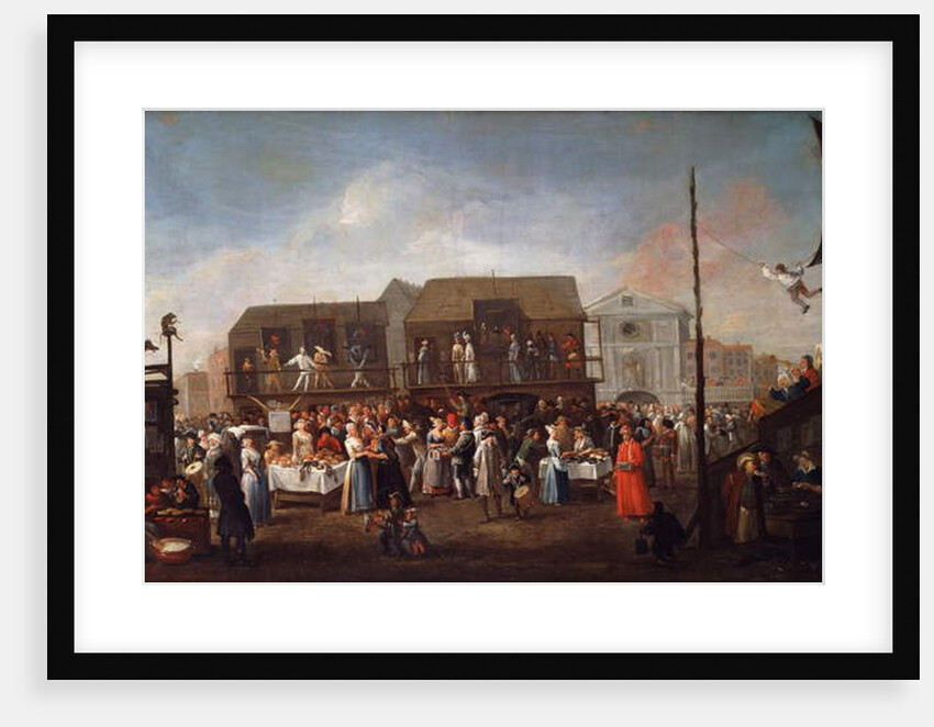 Bartholomew Fair by Egbert van Heemskerck