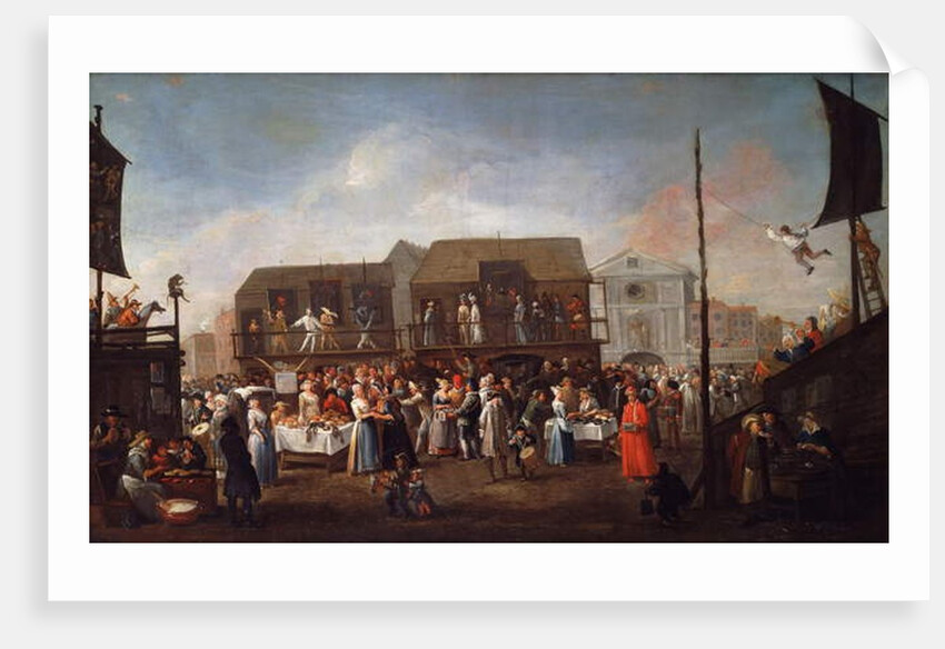 Bartholomew Fair by Egbert van Heemskerck