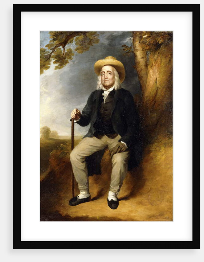 Portrait of Jeremy Bentham by George Frederic Watts
