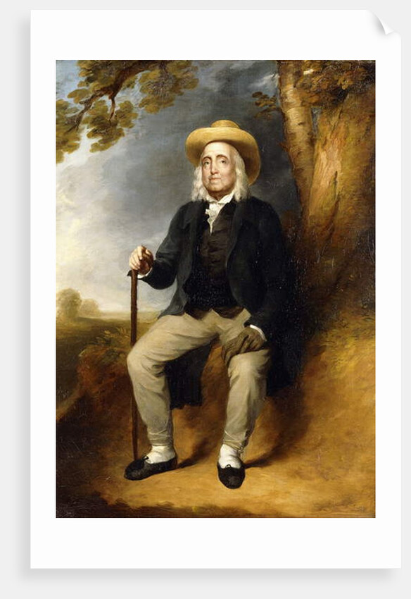 Portrait of Jeremy Bentham by George Frederic Watts