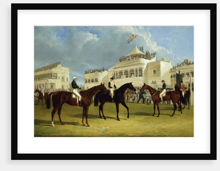 Preparing to Start for the Emperor of Russia's Cup at Ascot, 1845, 1845 by John Frederick Herring Snr