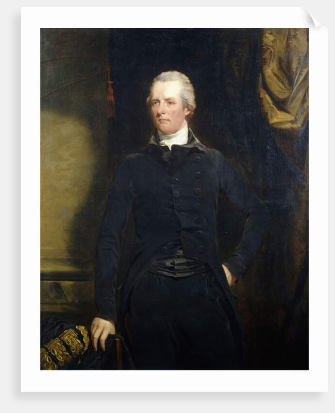 Portrait of William Pitt by John Hoppner