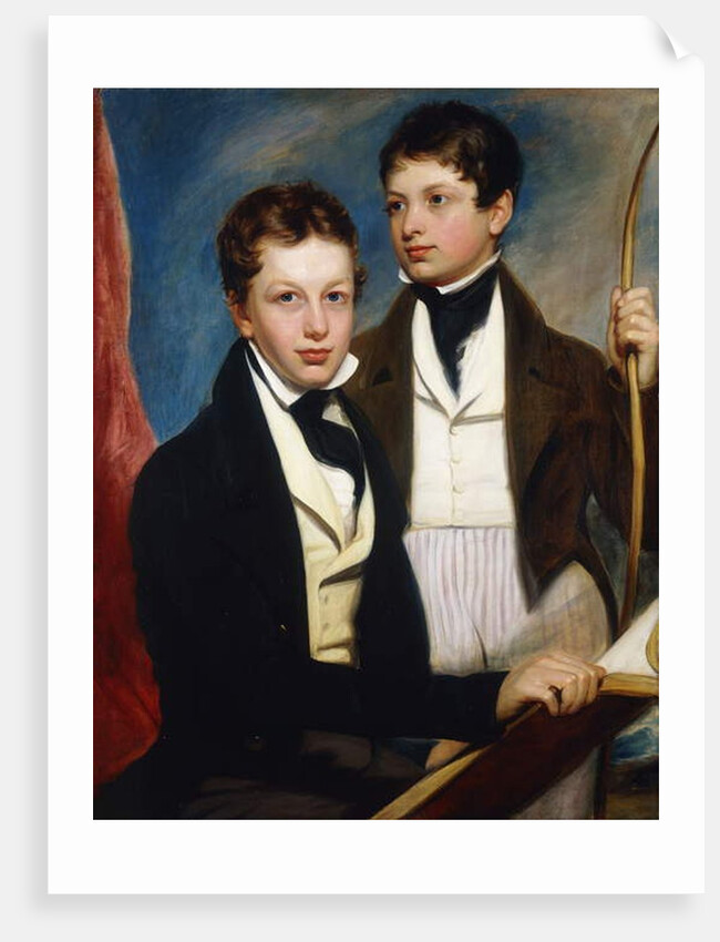 A Group Portrait of the Musgrave Morris Boys by English School