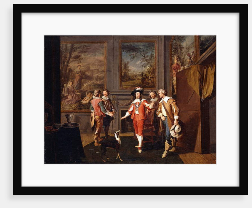 The King's Escape from Hampton Court in November 1647 by Pierre Angelis or Angillis