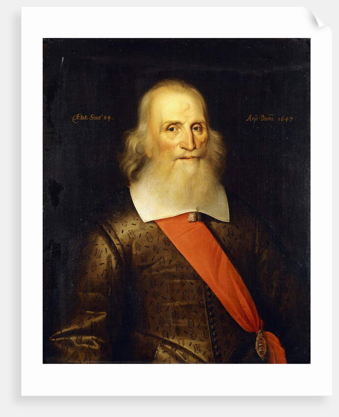 Portrait of Sir Oliver Cromwell by English School