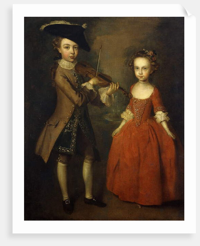 The Archbold Children by Philippe Mercier