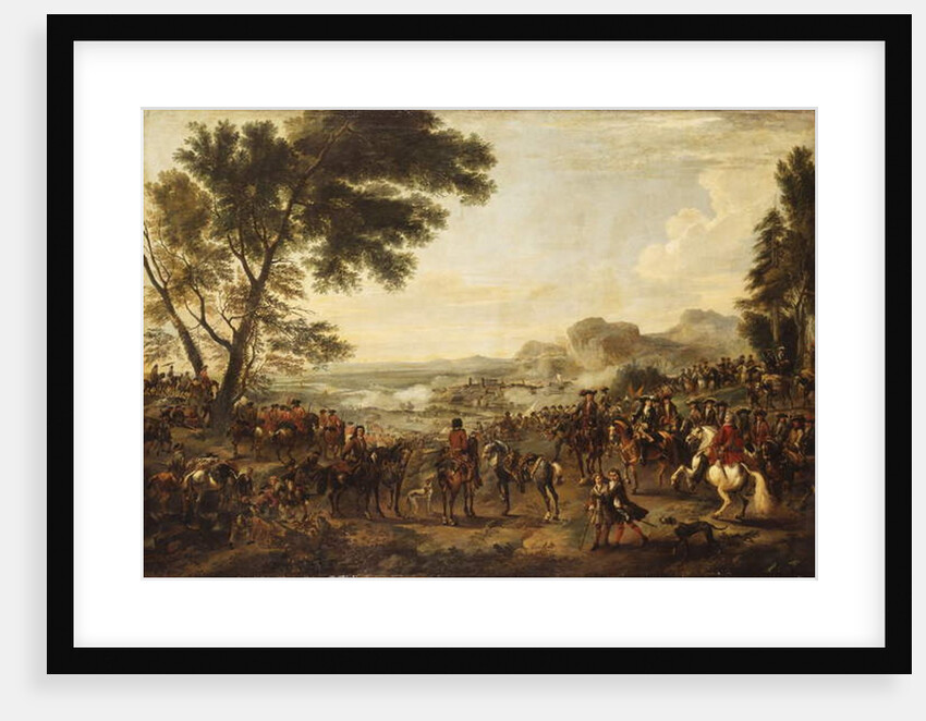 King William III and his Troops preparing for a Battle by Jan Wyck