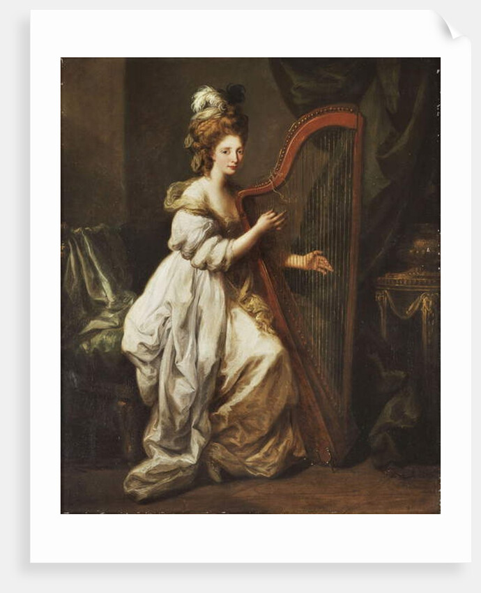 Portrait of Elizabeth Ewer by Angelica Kauffmann