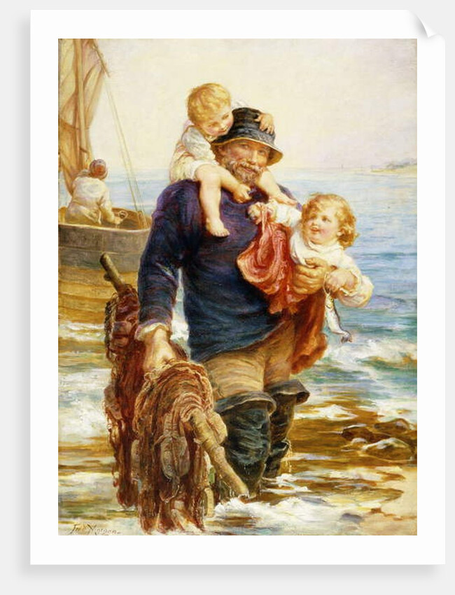 The Ferry by Frederick Morgan