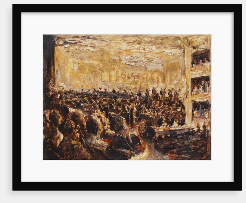 Concert in the Opera; Konzert in der Oper, 1923 by Max Liebermann