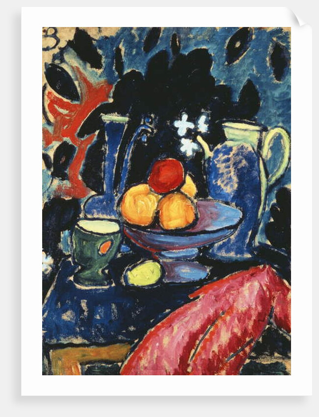 Still life with Jug; Stilleben mit Kanne, c.1913 by Alexej von Jawlensky