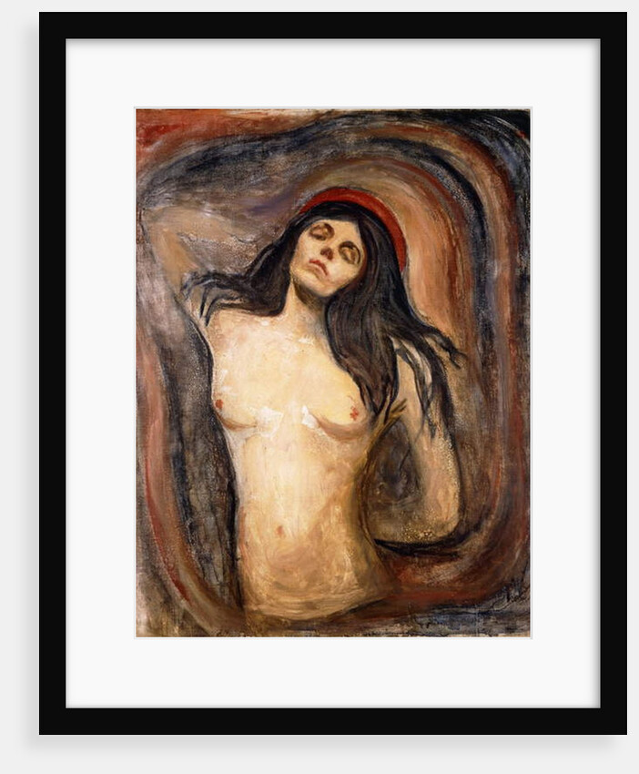 Madonna, 1894-1895 by Edvard Munch