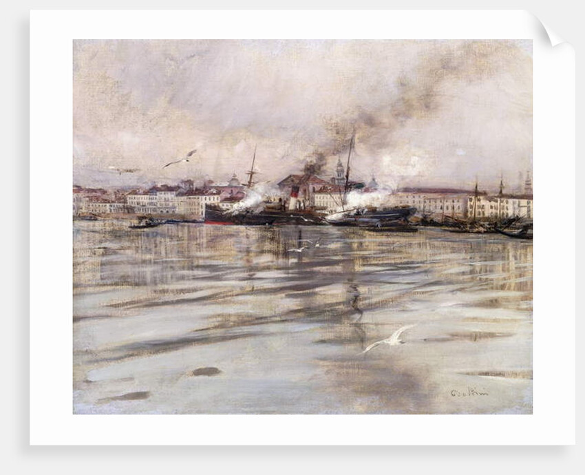 View of Venice; Vue de Venise, c.1895 by Giovanni Boldini