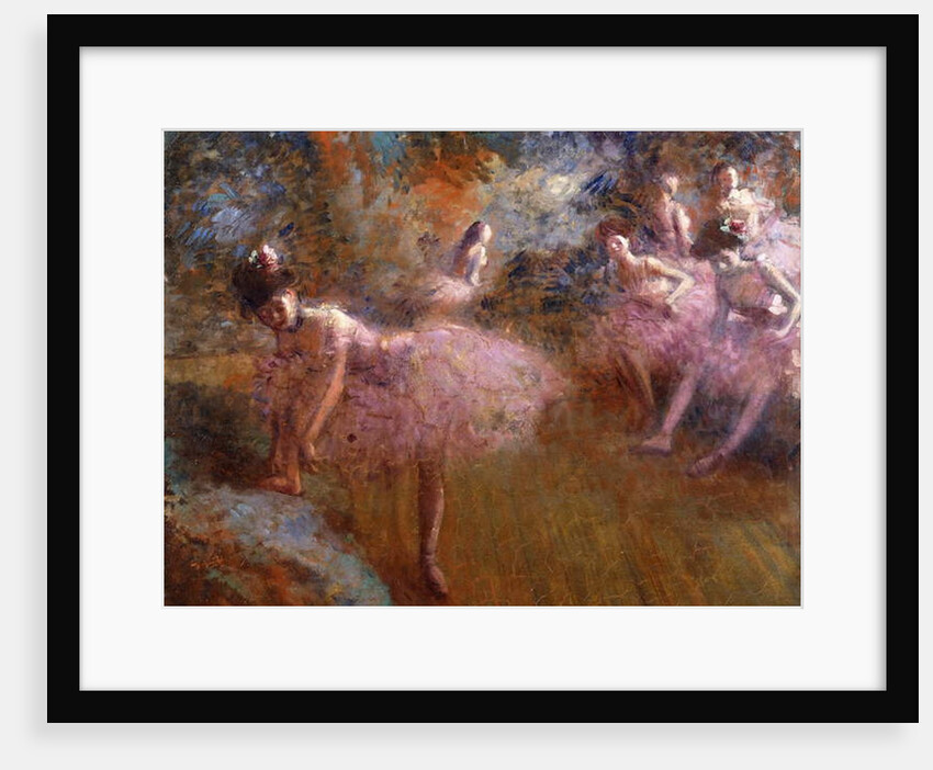 Dancers in Pink; Danseuses en Rose, c.1905 by Jean Louis Forain