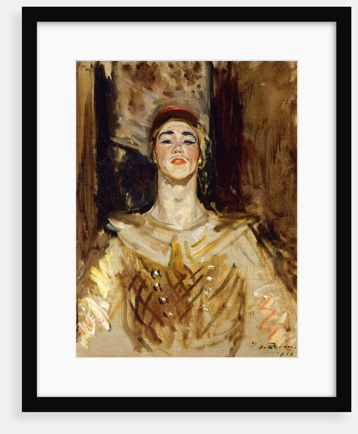 Nijinsky in Les Orientales, 1912 by Jacques-Emile Blanche