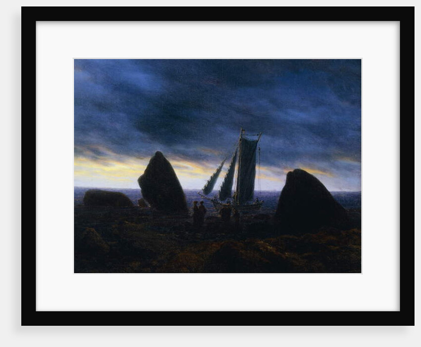 Fishing Boat by the Baltic Sea, ca. 1830-35 by Caspar David Friedrich