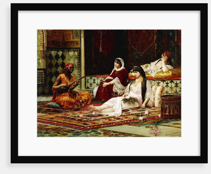 In the Harem, 1881 by Filippo Baratti