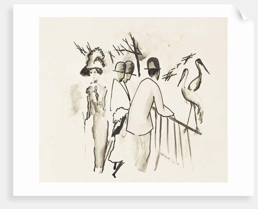 Zoological Garden II; Zoologischer Garten II, 1912 by August Macke