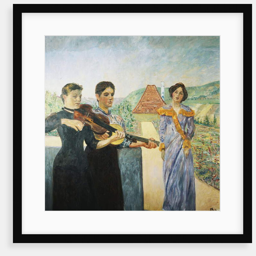Three Women in the Vineyard; Drei Frauen im Weinberg, 1912 by Max Klinger