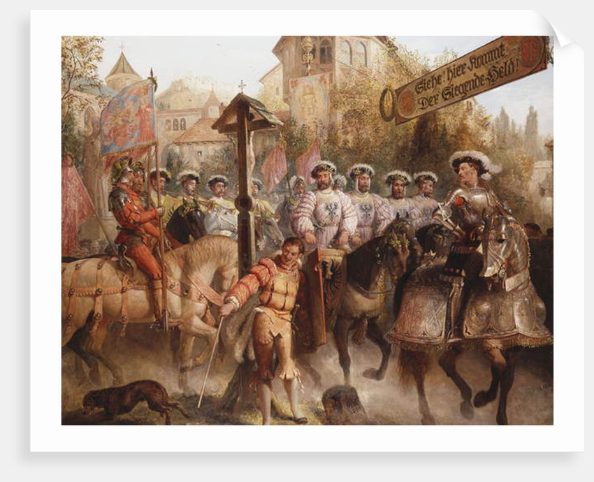 The Procession, 1893 by Edward Henry Corbould