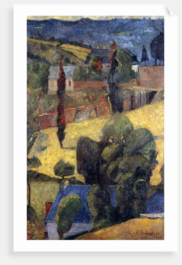 Landscape; Paysage, 1906 by Paul Serusier