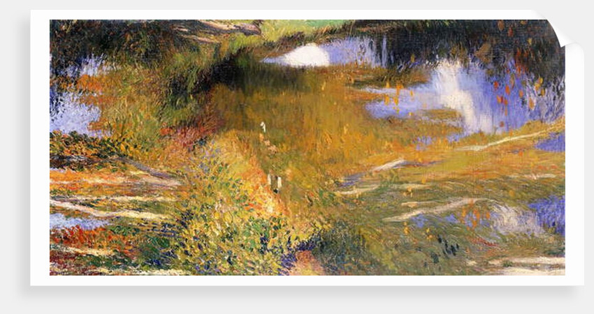 The Green Close to the Bastide du Vert; Le Vert Pres de la Bastide du Vert by Henri Jean Guillaume Martin