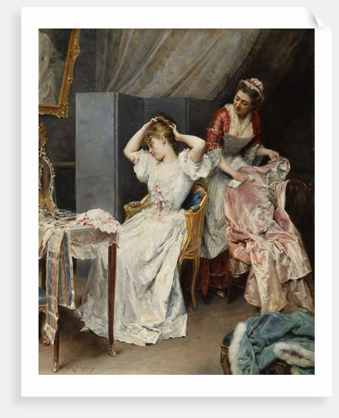 La Toilette, c.1890-1900 by Raimundo de Madrazo y Garreta