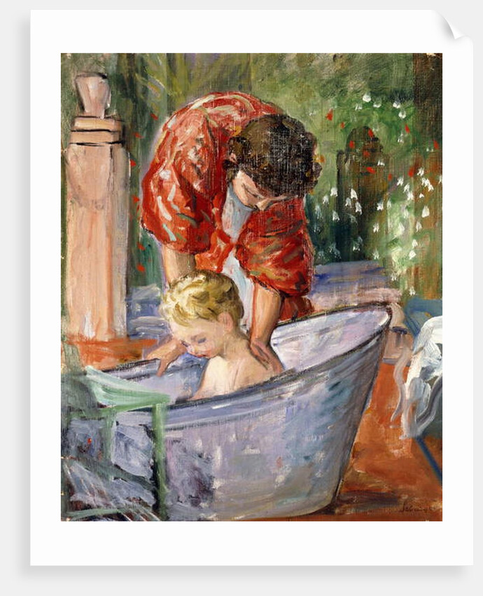 The Bath; Le Bain, by Henri Lebasque