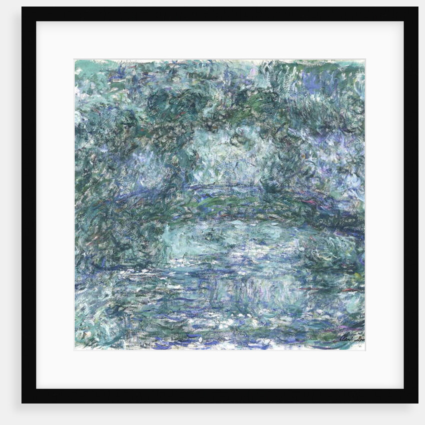 The Japanese Bridge; Le Pont Japonais, c.1918-1924 by Claude Monet