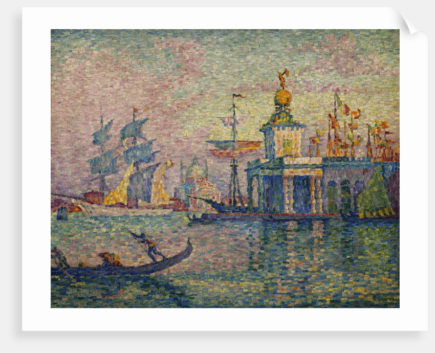 Venice- The Customs House by Paul Signac