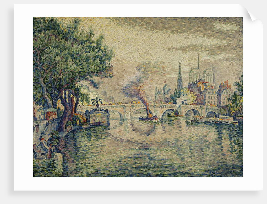 The Pont Neuf by Paul Signac